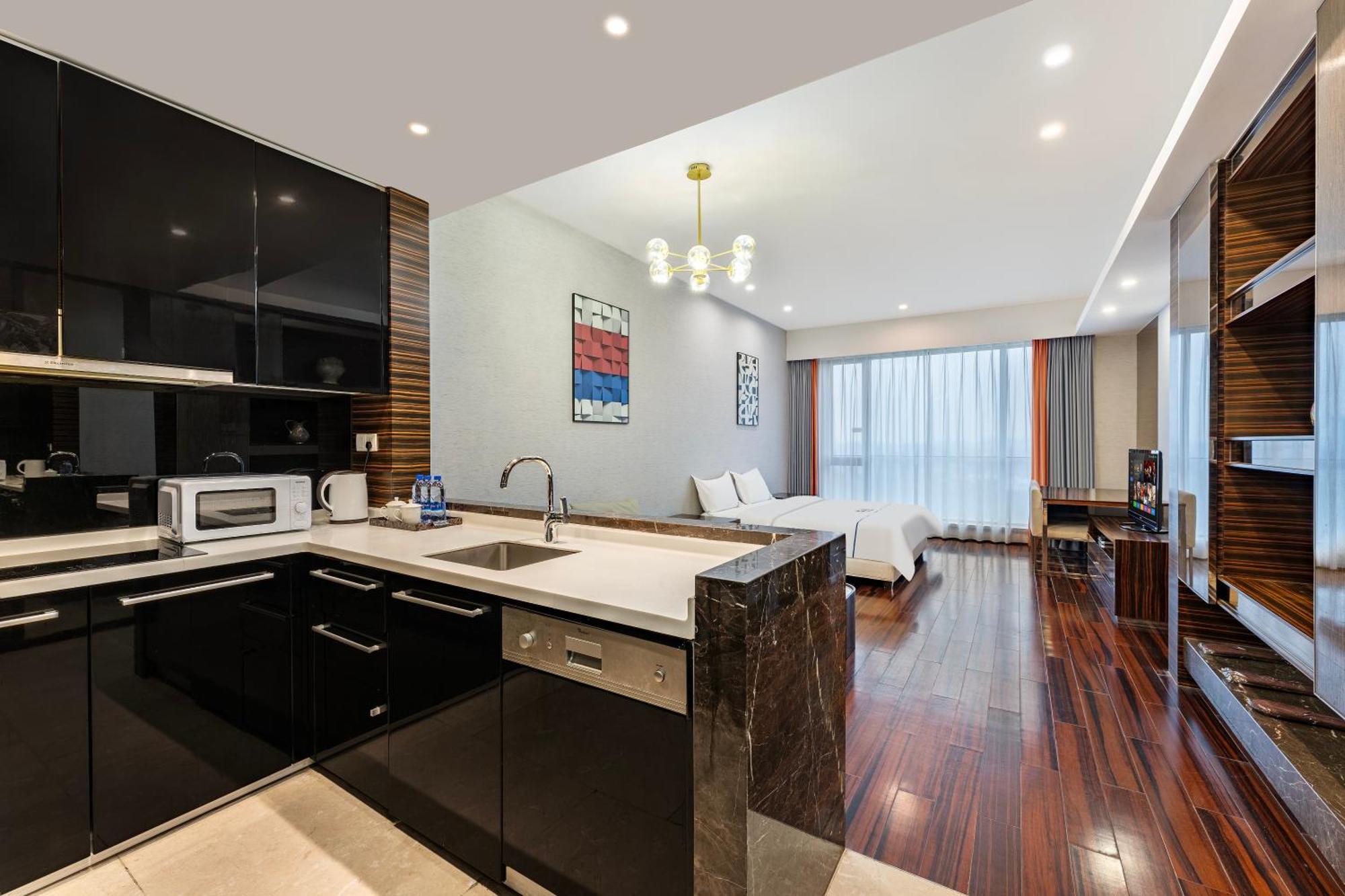 Estay Residence-Poly World Trade Center Гуанчжоу Экстерьер фото